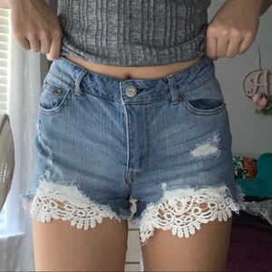 Cute high waisted shorts